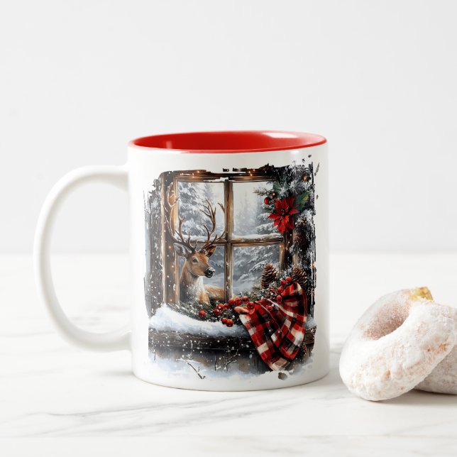 Holiday Coffee Mug (With Donut)