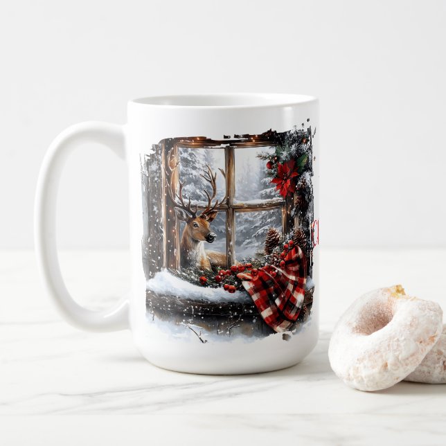 Holiday Coffee Mug (With Donut)