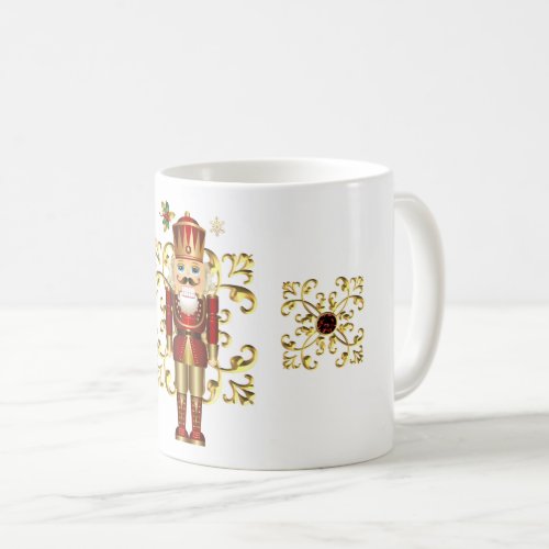 Holiday Coffee Mug_Christmas Nutcracker   Two_Tone Coffee Mug