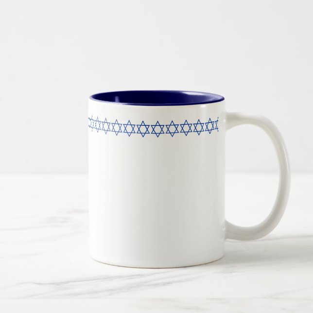 Holiday Coffee Mug Star of David (Right)