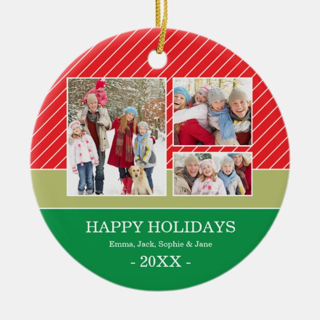 HOLIDAY COLLAGE   | HOLIDAY ORNAMENT (Front)