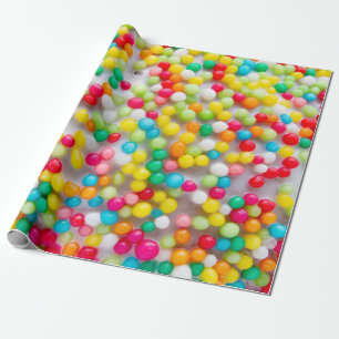 Holiday, Color, Photo, Rainbow, Gift, Yellow, Red, Wrapping Paper
