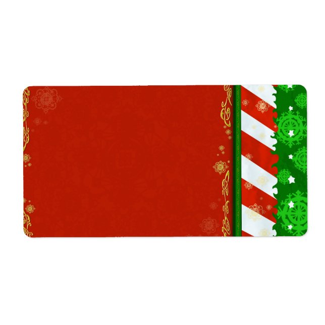 Holiday Colors Label (Front)