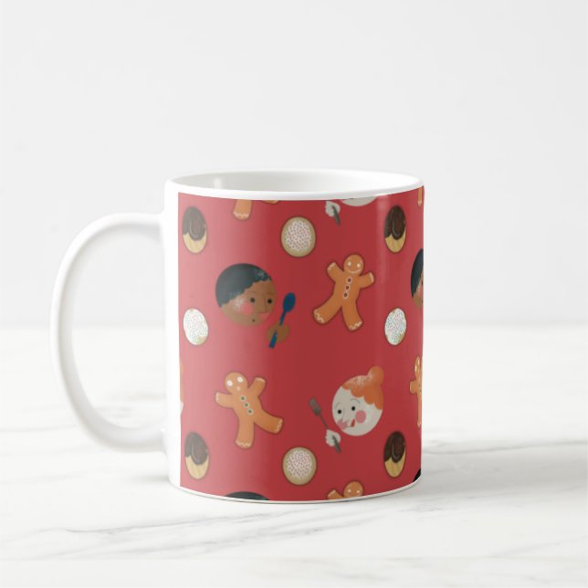 Holiday Cookie Baker Mug (Left)