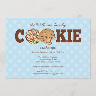 Holiday Cookie Exchange Invitation