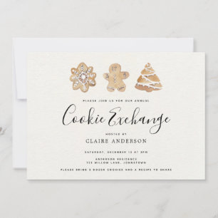 Holiday Cookie Exchange Invitation