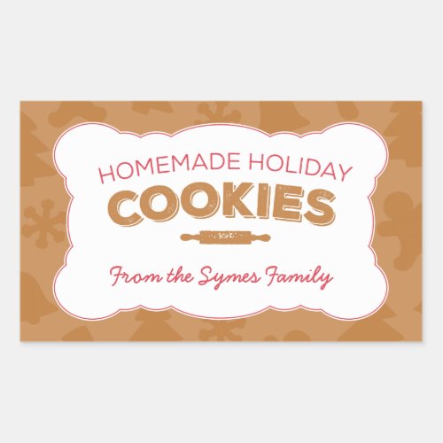 Holiday Cookie Label