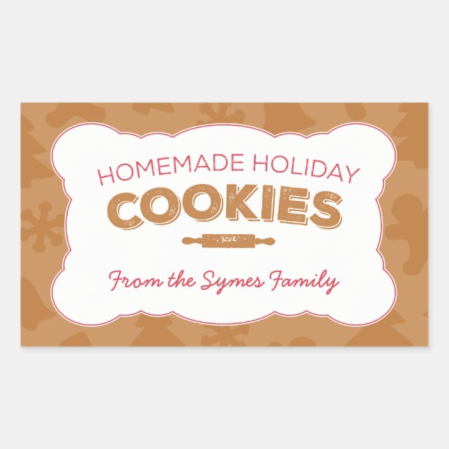 Holiday Cookie Label (Front)