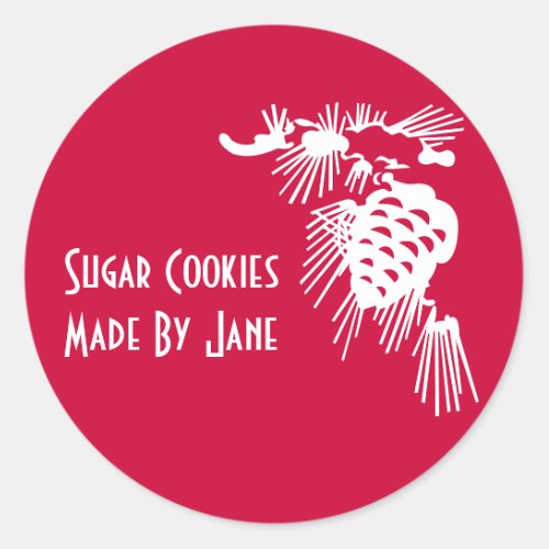 Holiday Cookie Label