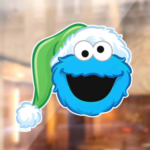 Holiday Cookie Monster Window Cling
