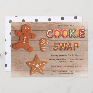 Holiday Cookie Swap Invitation
