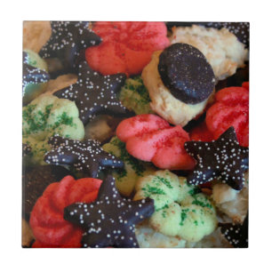 Holiday Cookies Ceramic Tile