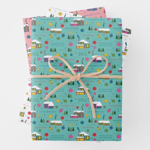 Holiday Coping Skills Wrapping Paper