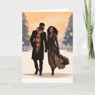 HOLIDAY COUPLE #1 Greeting Card