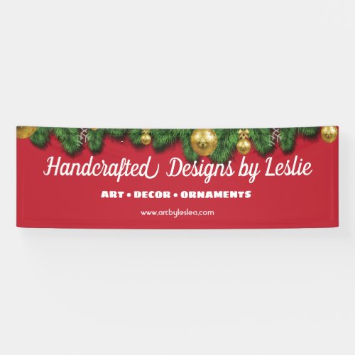 Holiday Craft Fair or Art Show Banner