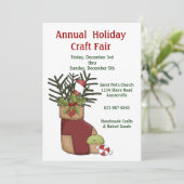 Holiday Craft Invitation | Zazzle