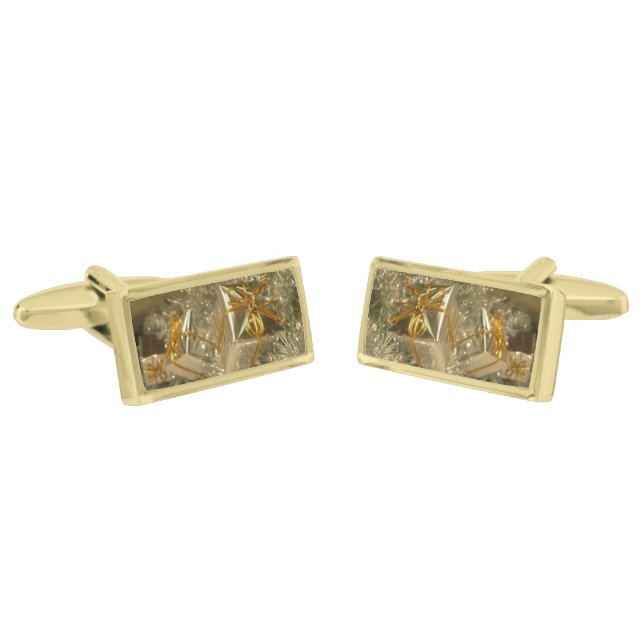 Holiday Cufflinks Nondenominational Cufflinks (Angled)