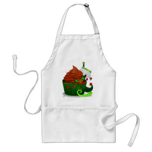 Holiday Cupcake Whimsey BAKING CHEF KITCHEN Adult Apron