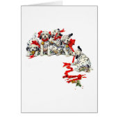 Holiday Dalmatian Pups (Front)