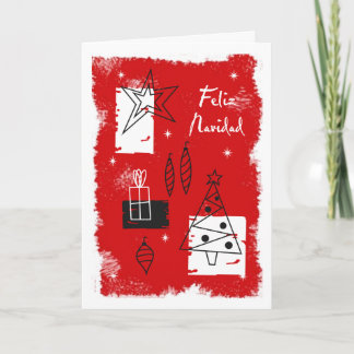 Holiday deco - spanish card