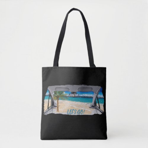 Holiday design tote bag