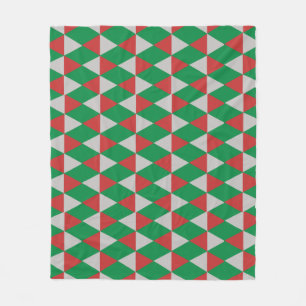 Holiday Diamonds Fleece Blanket
