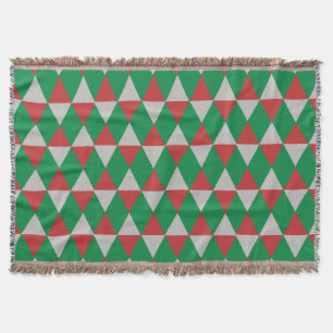 Holiday Diamonds Throw Blanket