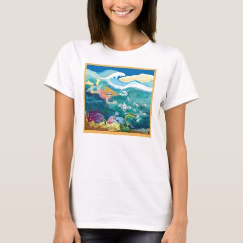 Holiday dip in the ocean T_Shirt