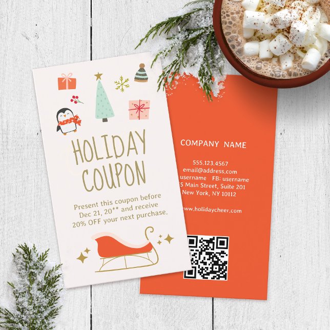 Holiday Discount Coupon Promotional (Creator Uploaded)