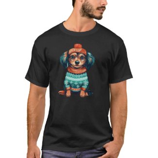 Holiday Dog Vibes Collection T-Shirt