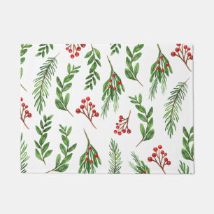 Holiday Doormat-Winter Berries Doormat