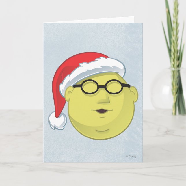 Holiday Dr. Bunsen Honeydew Face Card (Front)