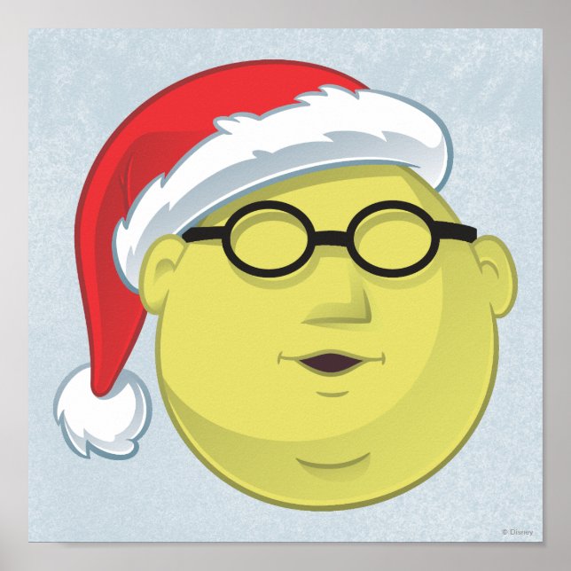 Holiday Dr. Bunsen Honeydew Face Poster (Front)