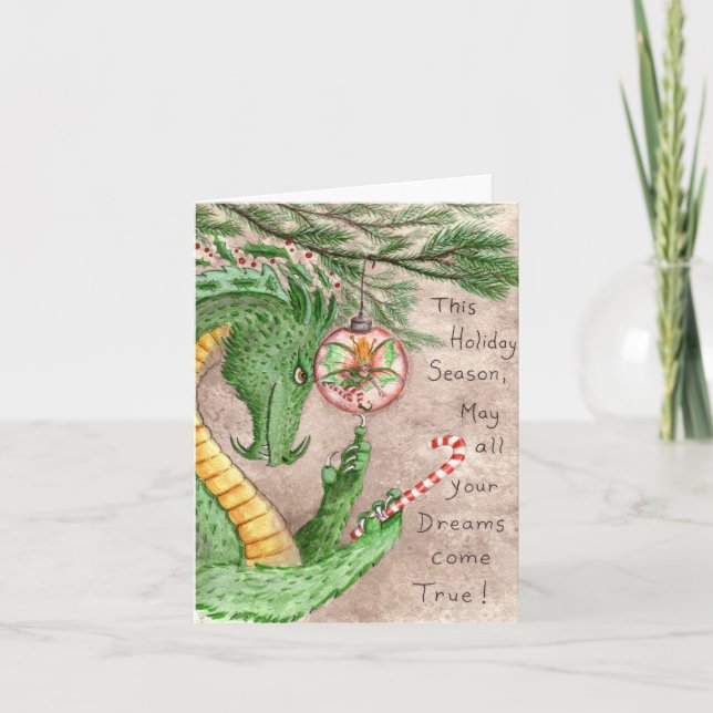 Holiday Dreams Card (Front)