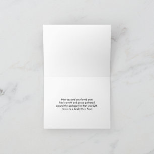 Holiday Dumpster Fire Card - "Fine"
