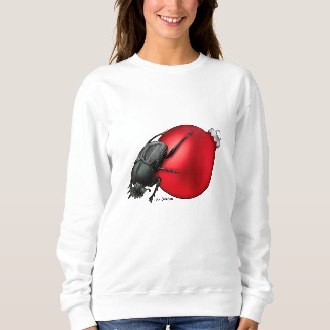 Holiday dung beetle sweatshirt (Front)