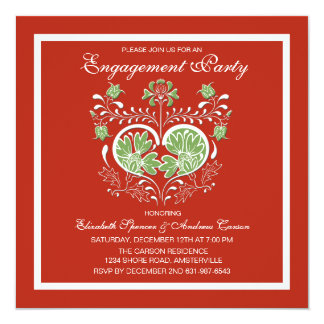 Holiday Engagement Party Invitations 7