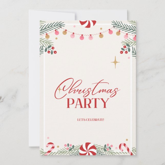 Holiday Event Invite (Front)