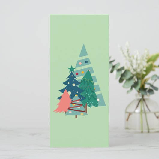 Holiday Evergreens Design (Standing Front)