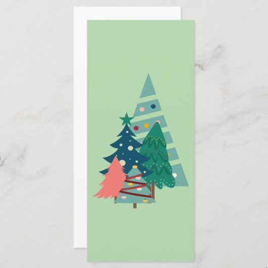 Holiday Evergreens Design (Front/Back)