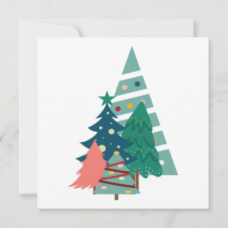 Holiday Evergreens Design Card
