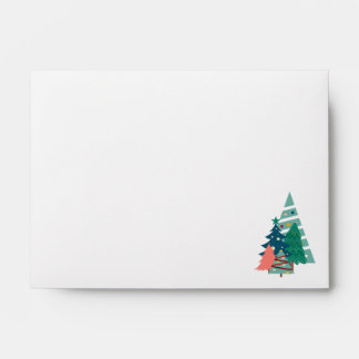 Holiday Evergreens Design Envelope