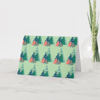 Holiday Evergreens Design Invitation