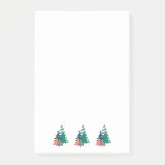 Holiday Evergreens Design Post-it Notes