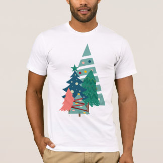 Holiday Evergreens Design T-Shirt