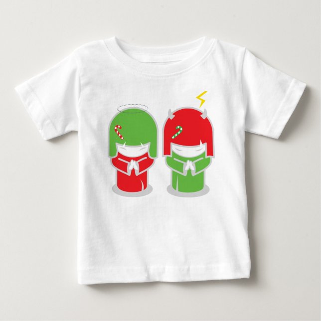 HOLIDAY evil twins Baby T-Shirt (Front)