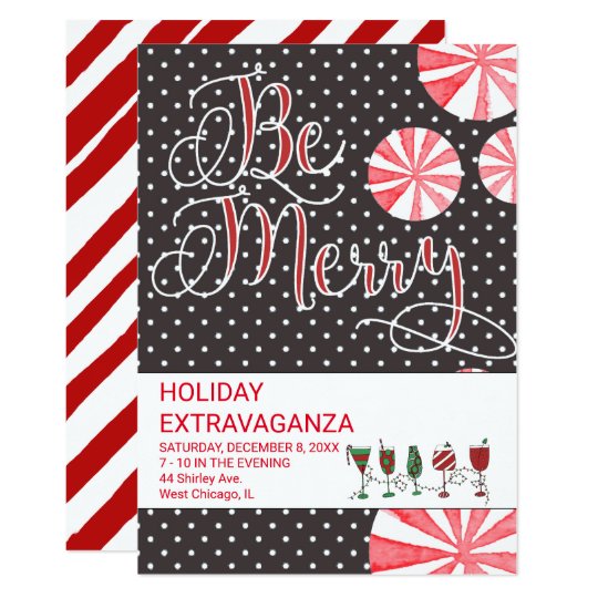 Holiday Extravaganza Party Invitation  Zazzle.com