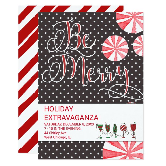 Holiday Extravaganza Party Invitation  Zazzle.com