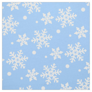 Holiday Fabric Christmas Snowflake Fabrics Custom