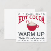 holiday farmhouse hot cocoa (Front/Back)